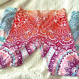 Zohra Plus size mandala leggings